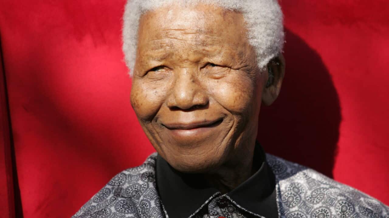 Anti-apartheid hero Nelson Mandela