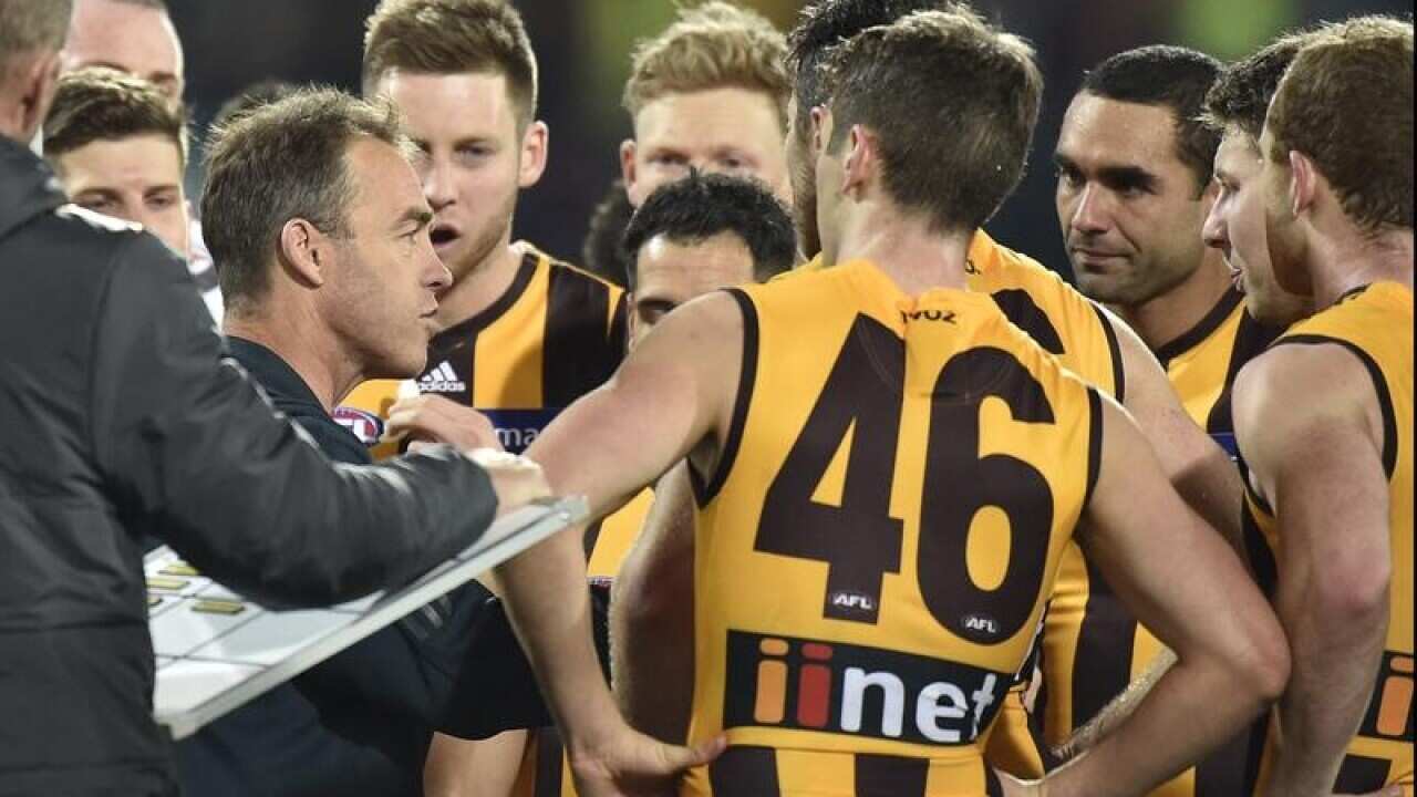 Hawks coach Alastair Clarkson