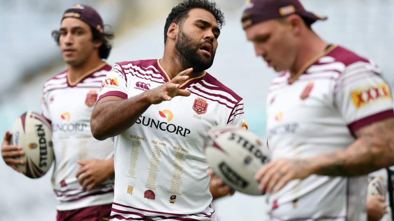 Queensland State of Origin player Sam Thaiday