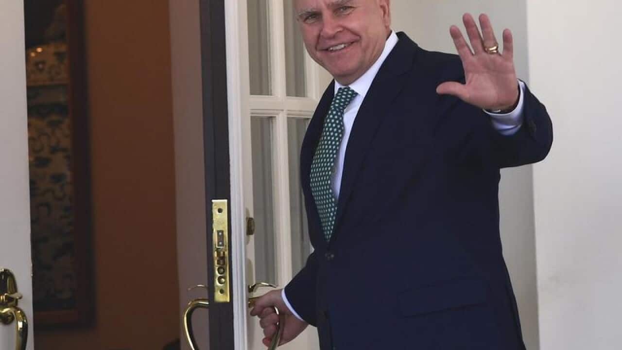 Former national security adviser HR McMaster.