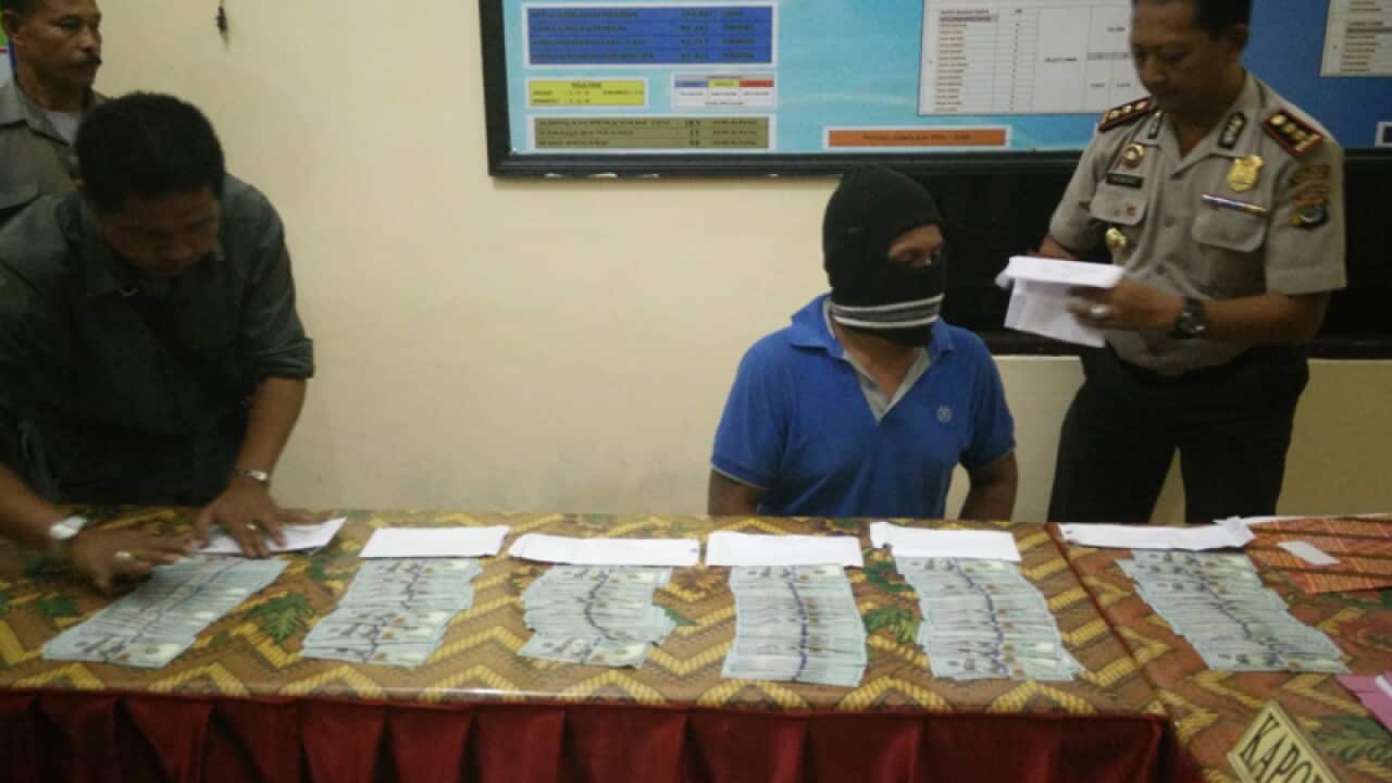 The Rote people smuggler being questioned by police