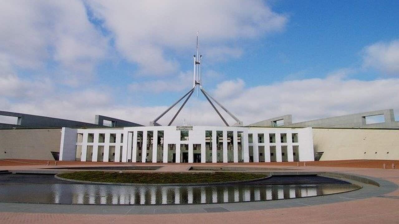 Australian Parliament House -Opposition to the Australian Government over the Migration Amendment Bill passed in the federal parliament