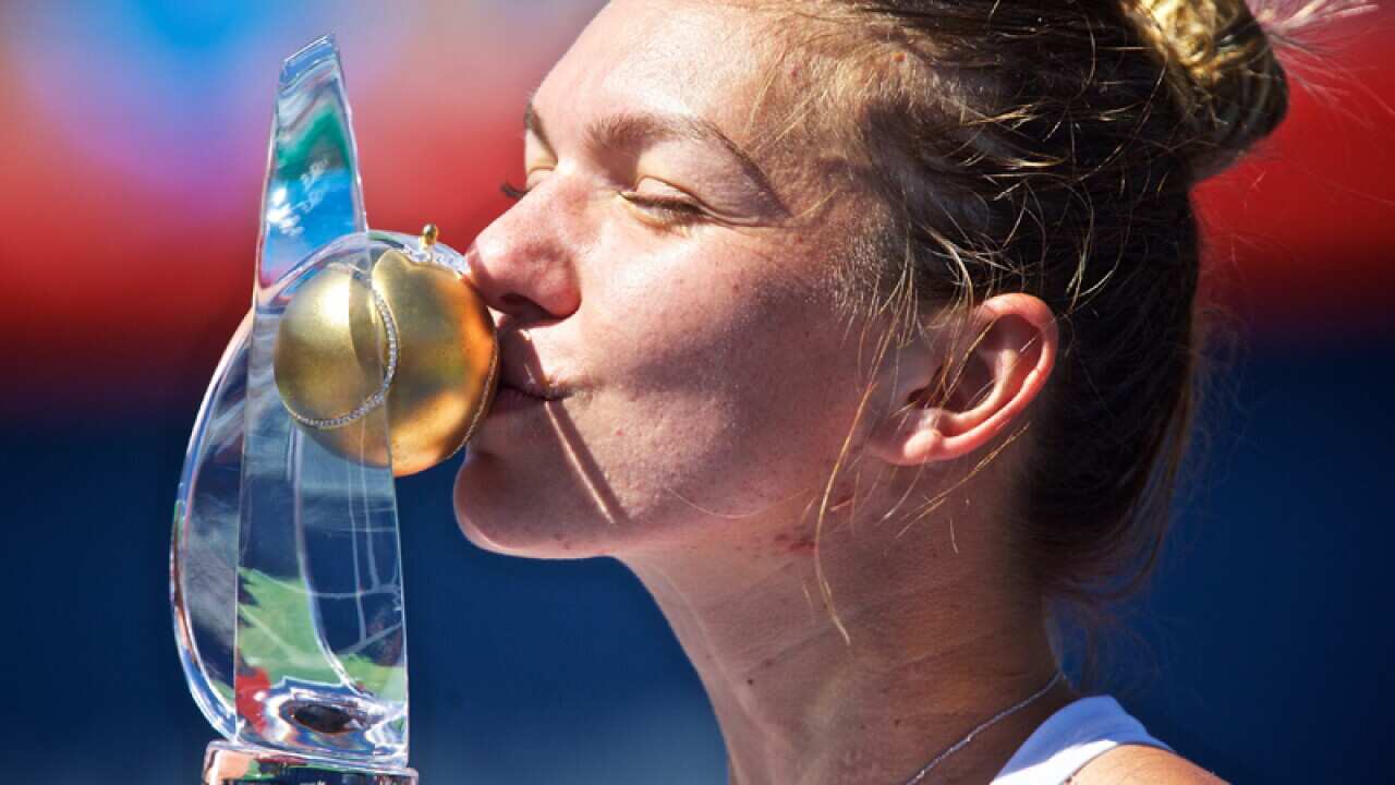 Romanian tennis player Simona Halep