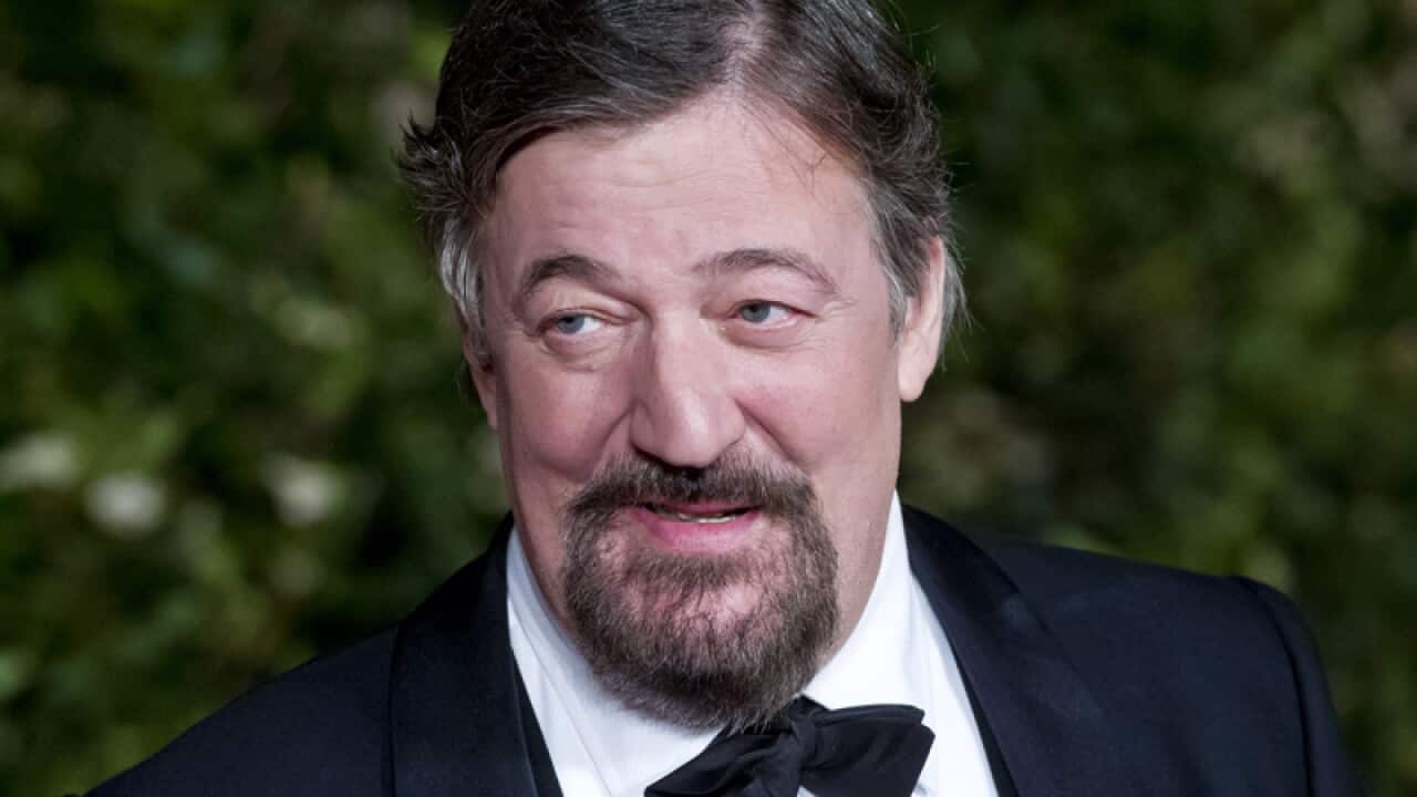 British actor Stephen Fry at a London event