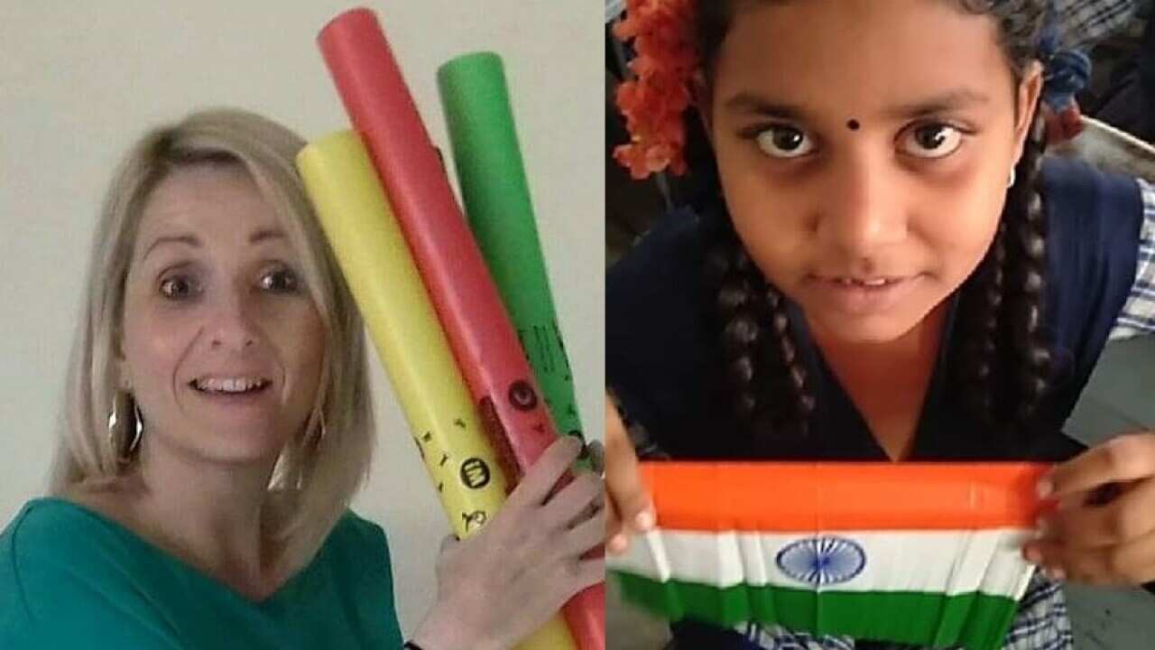 H Έφη Μπαχτσεβάνα (αριστερά).