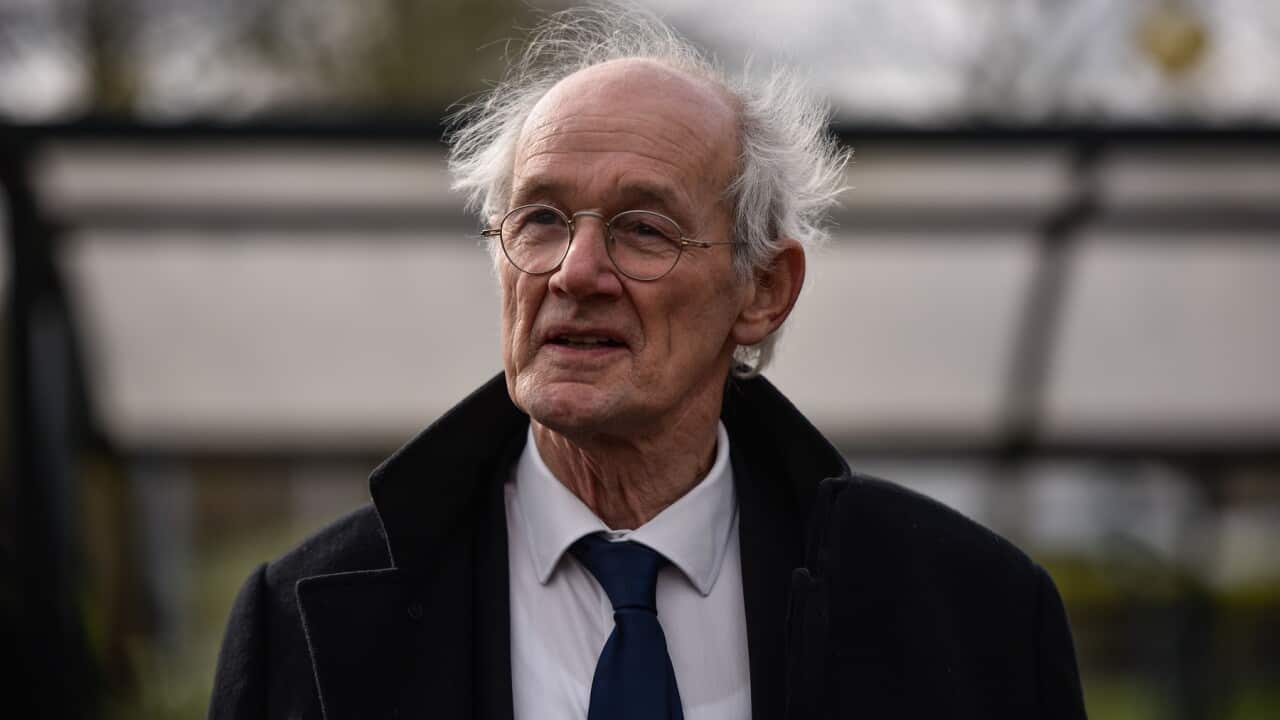 Julian Assange's father John Shipton