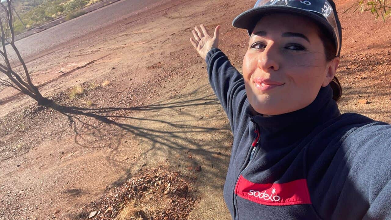 Ersilia Festa nel Pilbara in Western Australia.jpg