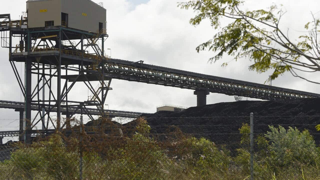 The R G Tanna coal terminal in Queensland