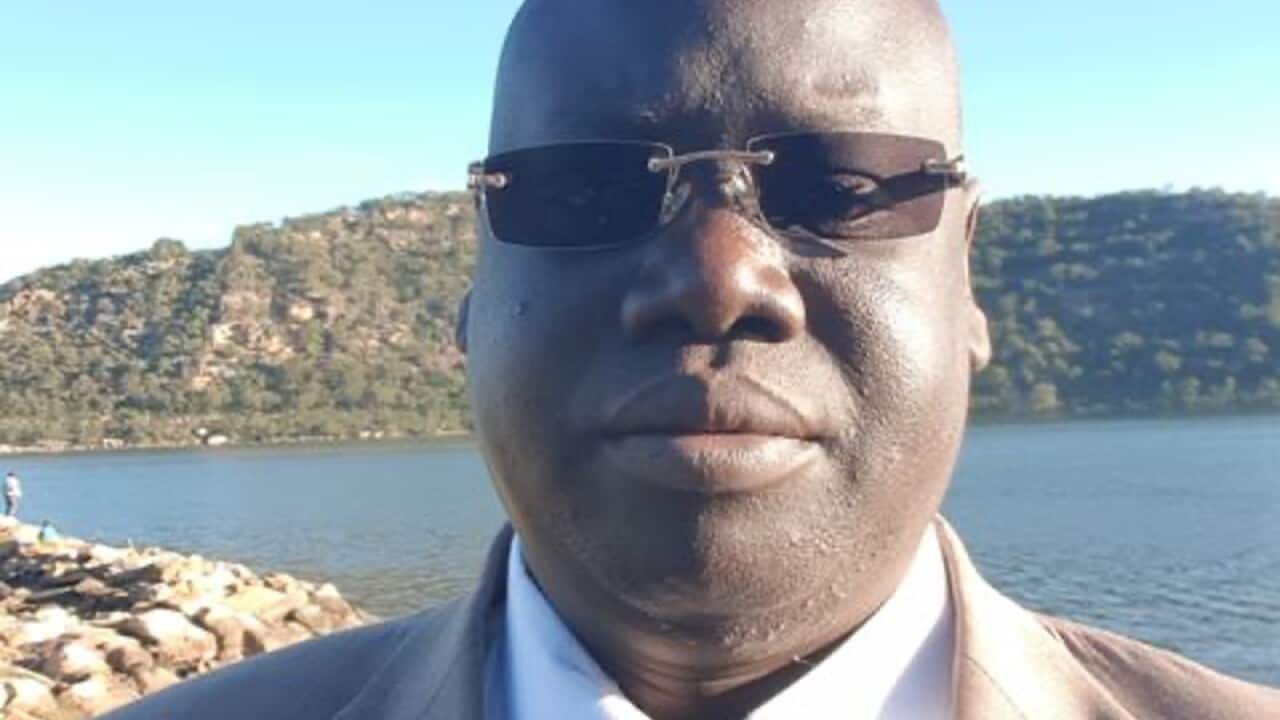 The image Maker Mading Mabeny the CEO of SOSA Youth Rehabilitation Services