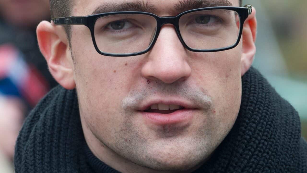 Martin Sellner, leader of the right-wing populist Identitarian movement of Austria.