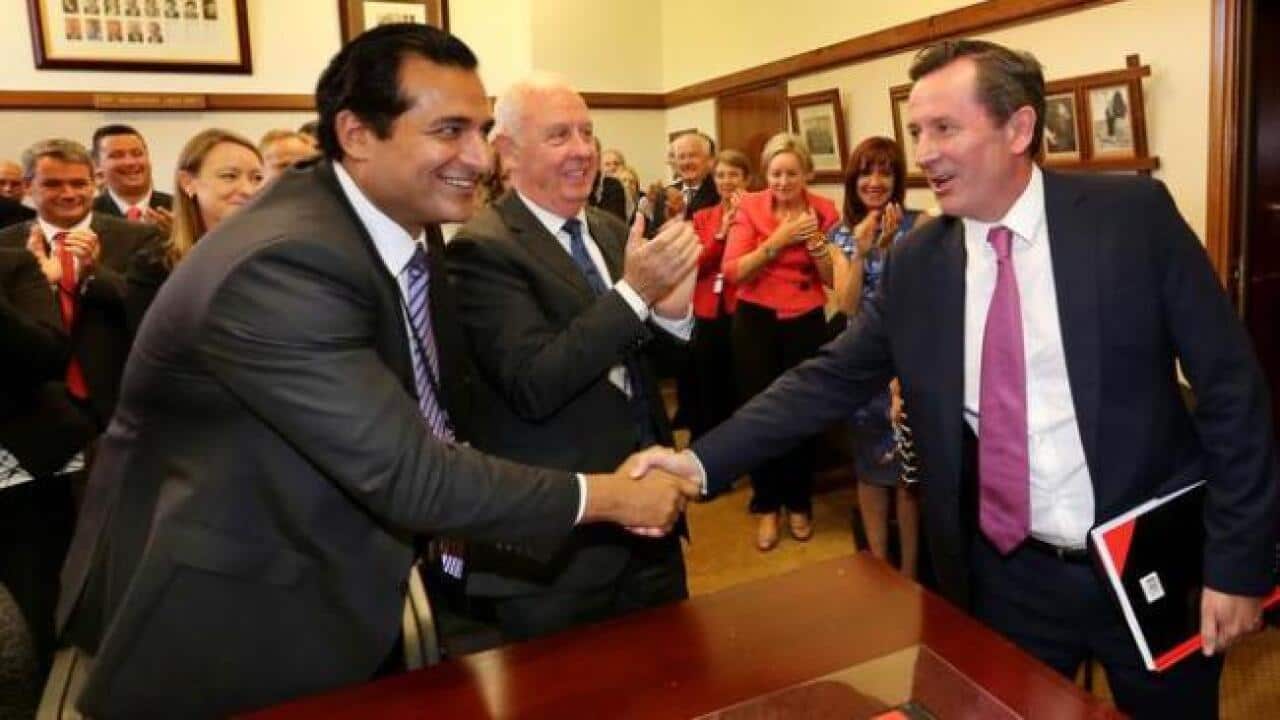 West Australian Labor leader Mark McGowan is set to be sworn in as the state's