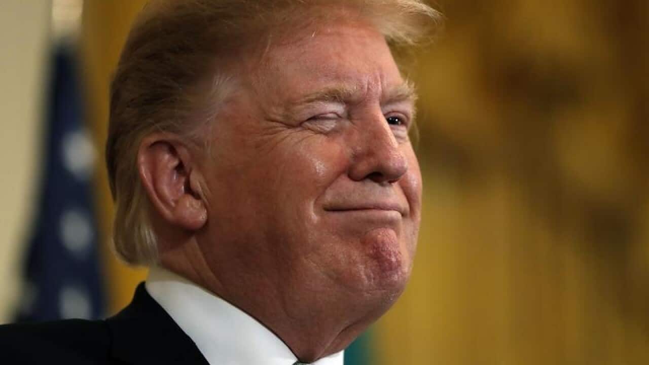 US President Donald Trump