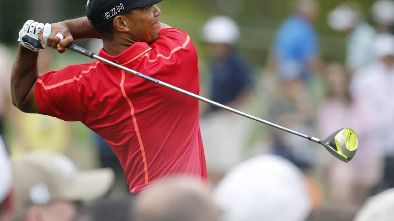 Tiger Woods of the US