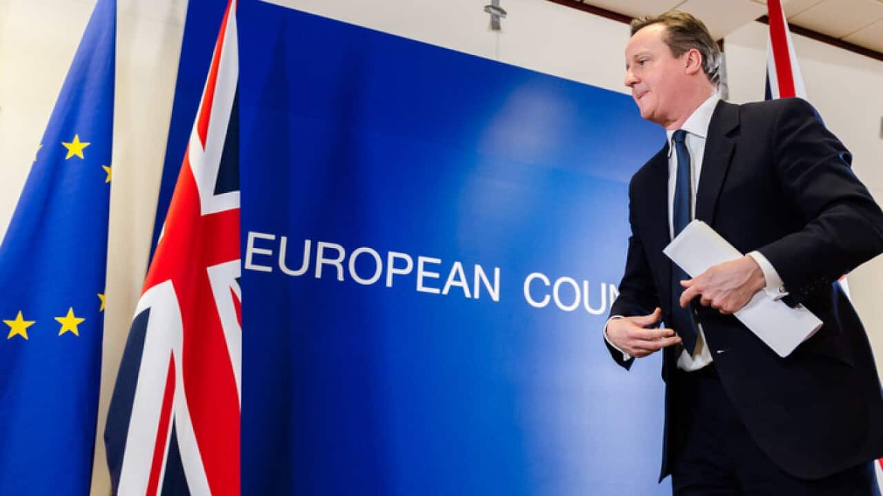 Brexit Prime Minister David Cameron