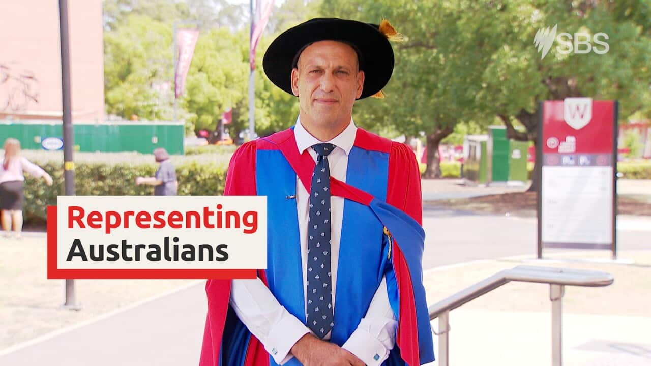 Imad Abdul-Karim received an honorary doctorate in recognition of decades of achievement