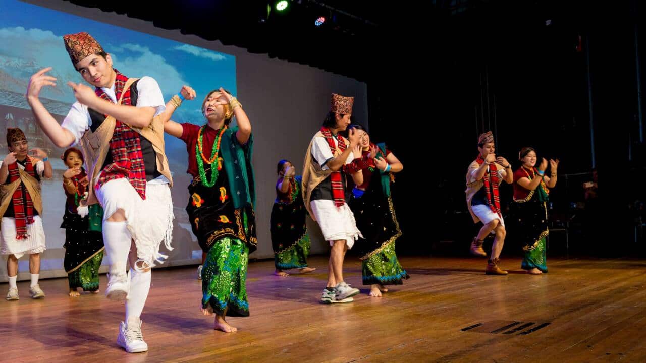 Participants at the Tamu Lhosar event organised by Tamu Samaj Sydney on Tuesday, 30 December 2025.