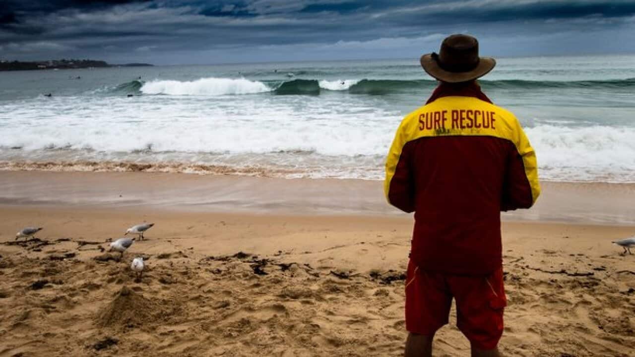 A man has drowned at a beach on the Queensland-NSW border. Pictured is a file image.
