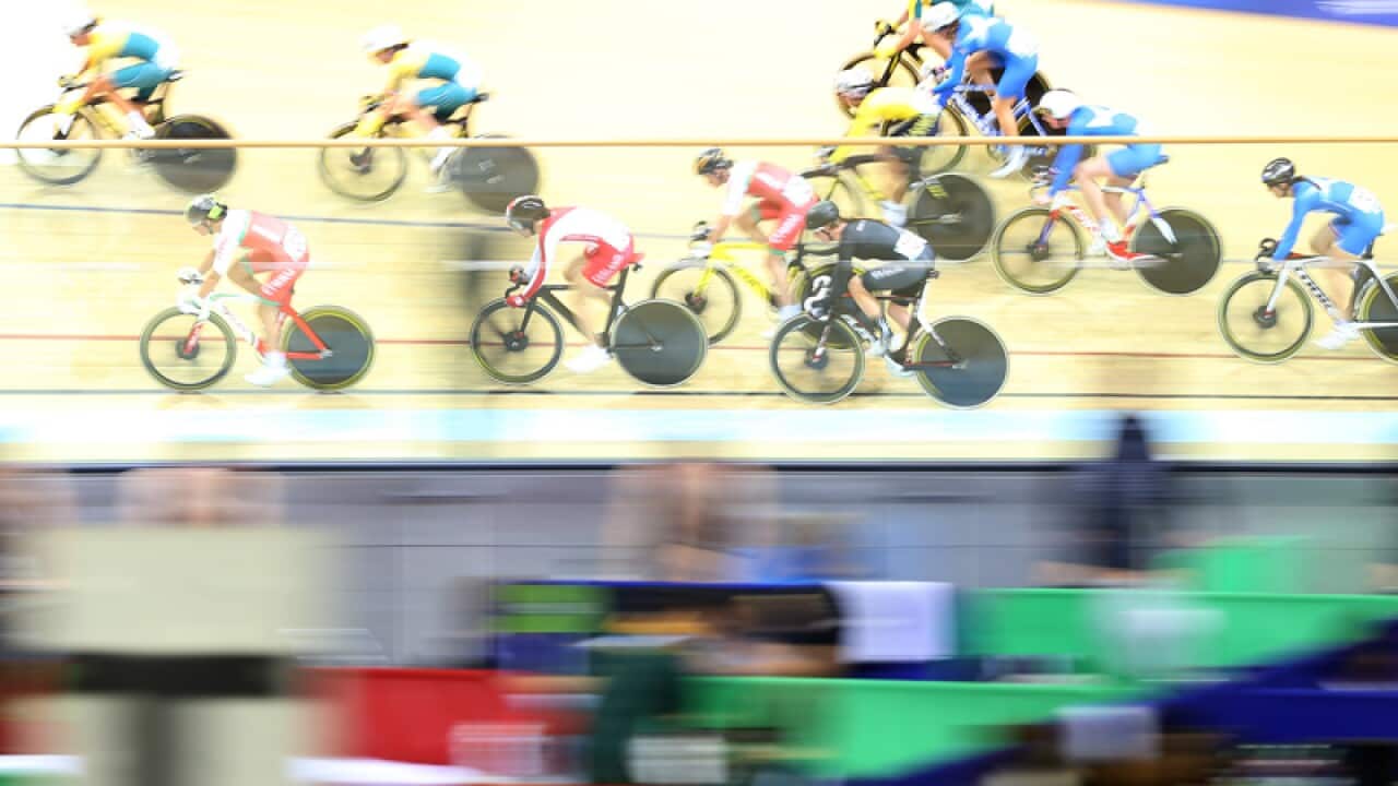 Cyclists at the Commonwealth Games