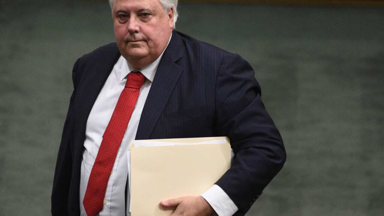 Palmer United Party Leader Clive Palmer