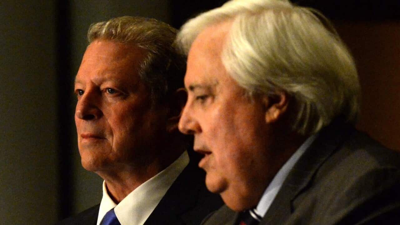 Al Gore and Clive Palmer