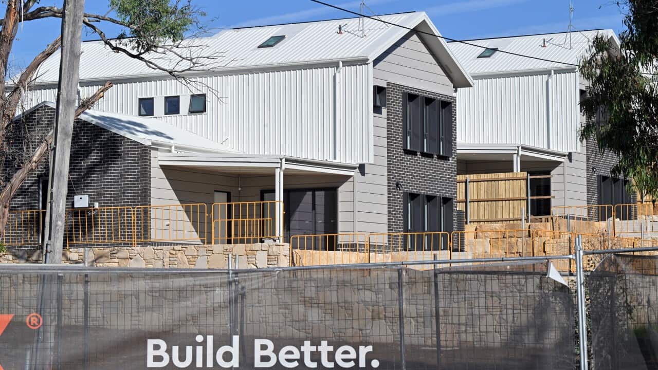 Nuovi appartamenti in costruzione nel quartiere di Reid a Canberra, Australian Capital Territory.