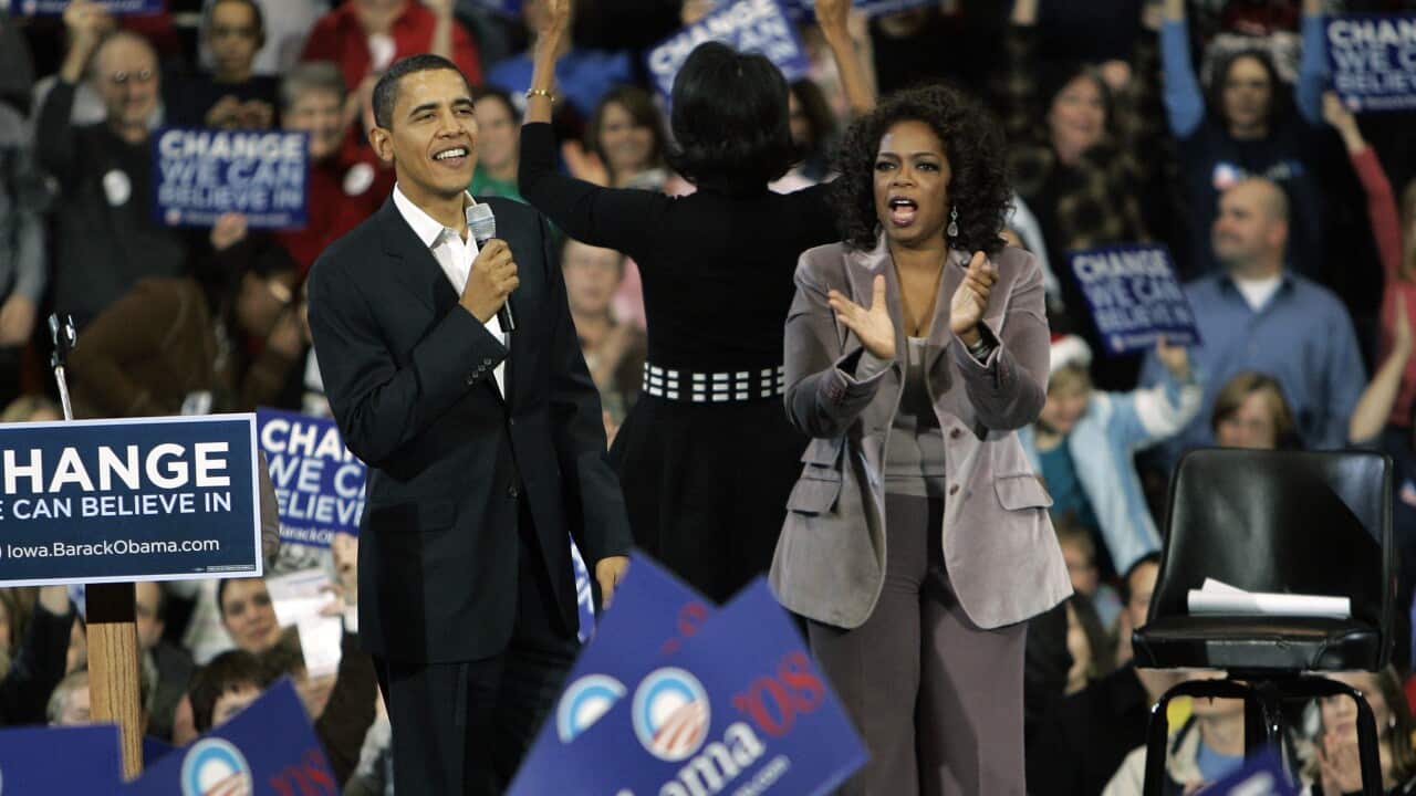 Barack Obama, Oprah Winfrey