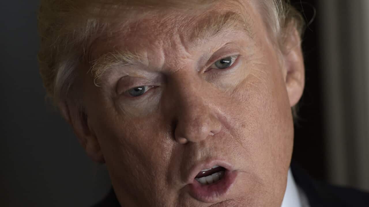 US President Donald Trump