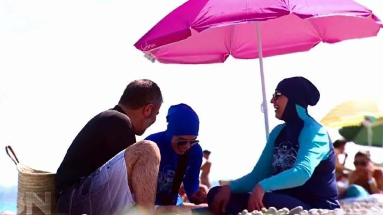 Sydney Muslim woman Zeynab Alshelh kicked off French beach for wearing burkini