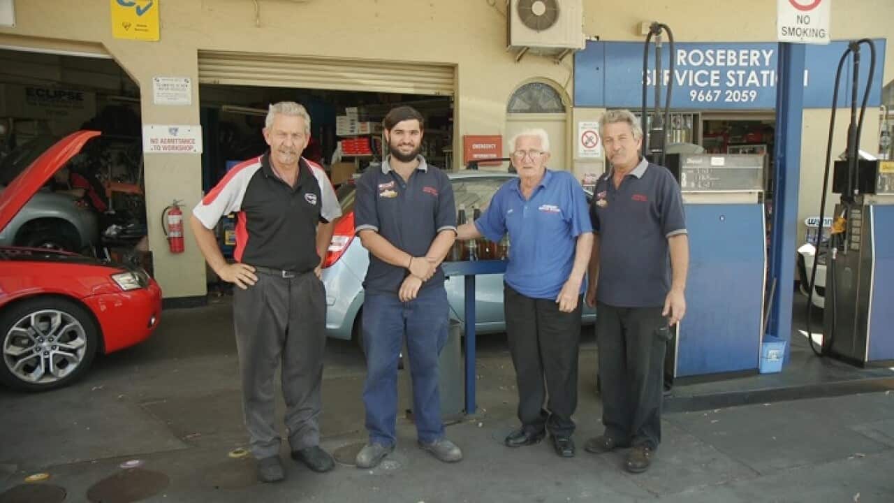 Del Carayannis, Evan Carayannis, Michael Carayannis and George Carayannis (from left to right)