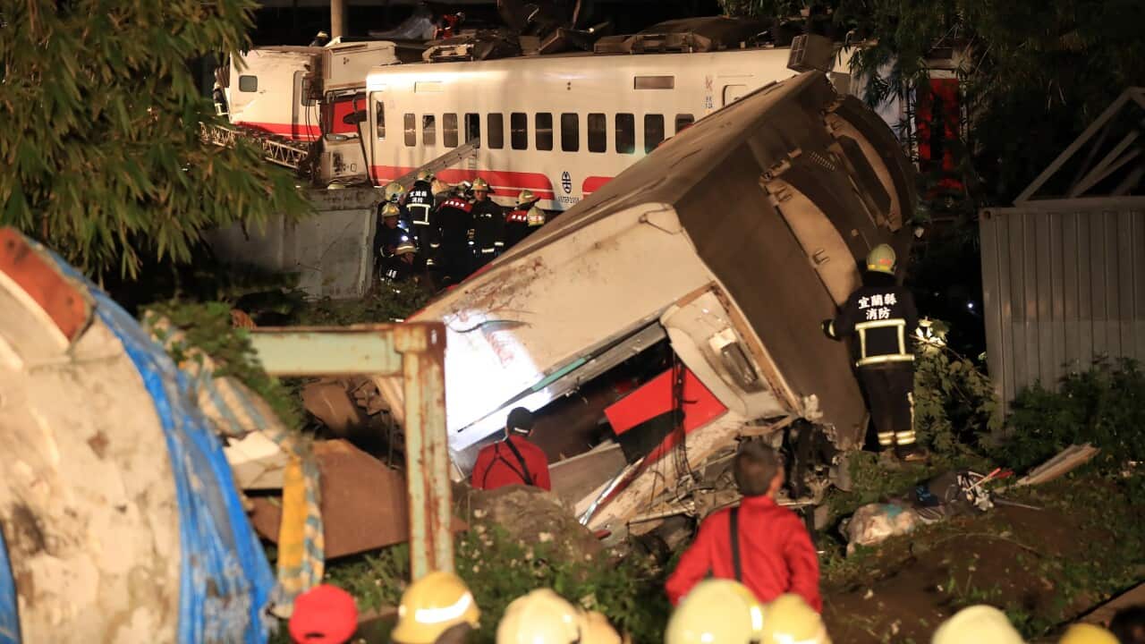 Taiwan train crash
