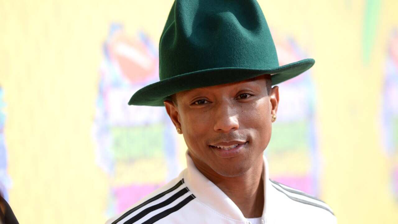 Pharrell Williams attends the Nickelodeon Annual Kids' Choice Awards