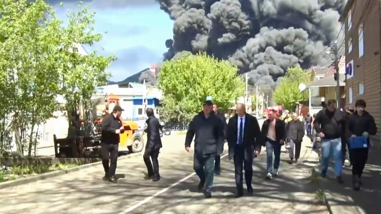 Russia: Relief effort after drone attack on Tuapse oil refinery