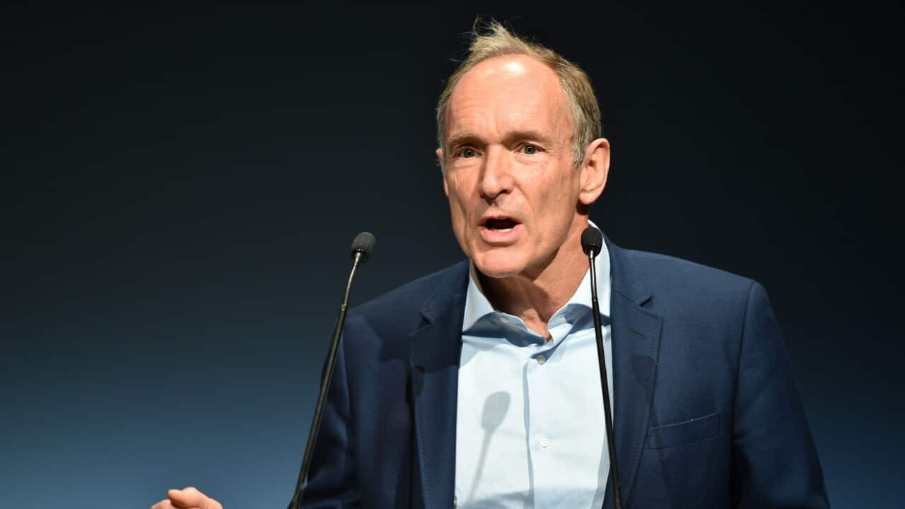 Tim Berners-Lee speaks at the Internet Governance Forum in Berlin
