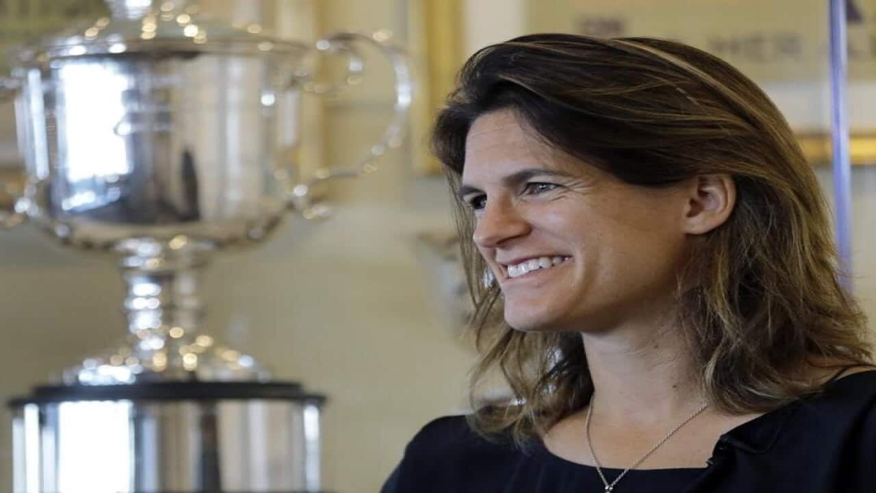 A file image of Amelie Mauresmo