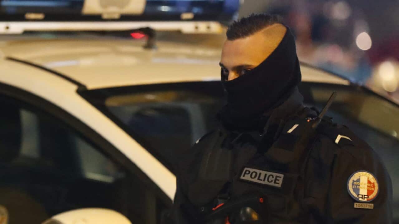 Police officers in Paris