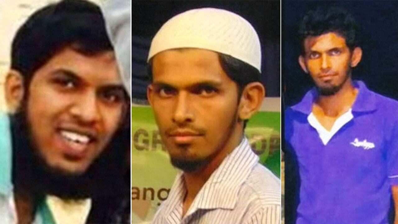 Police have released images of several of those accused of masterminding the bombing attacks.