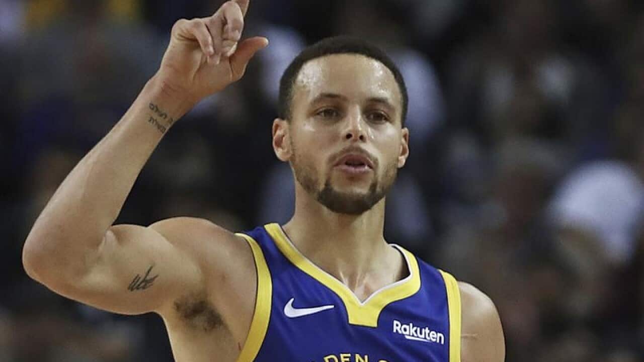 Golden State Warriors' Stephen Curry