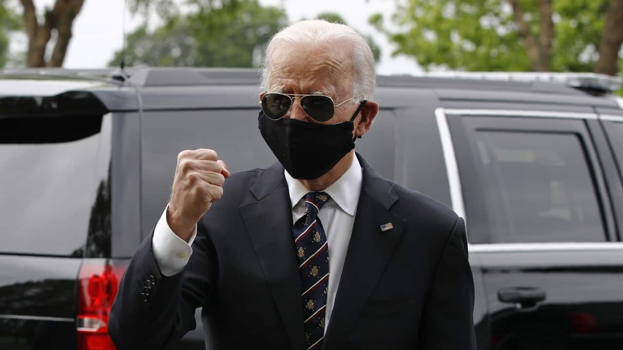 Democratic presidential candidate, former Vice President Joe Biden was mocked by Donald Trump for wearing a mask.