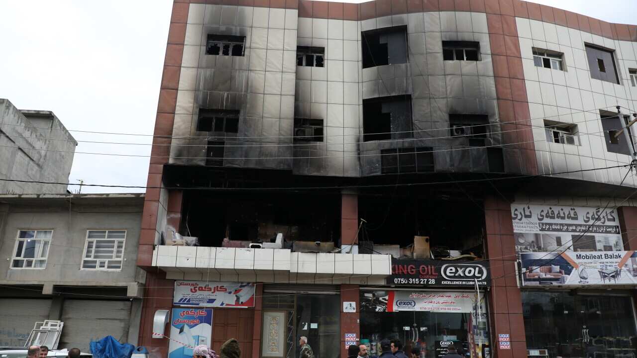 IRAQ FIRE