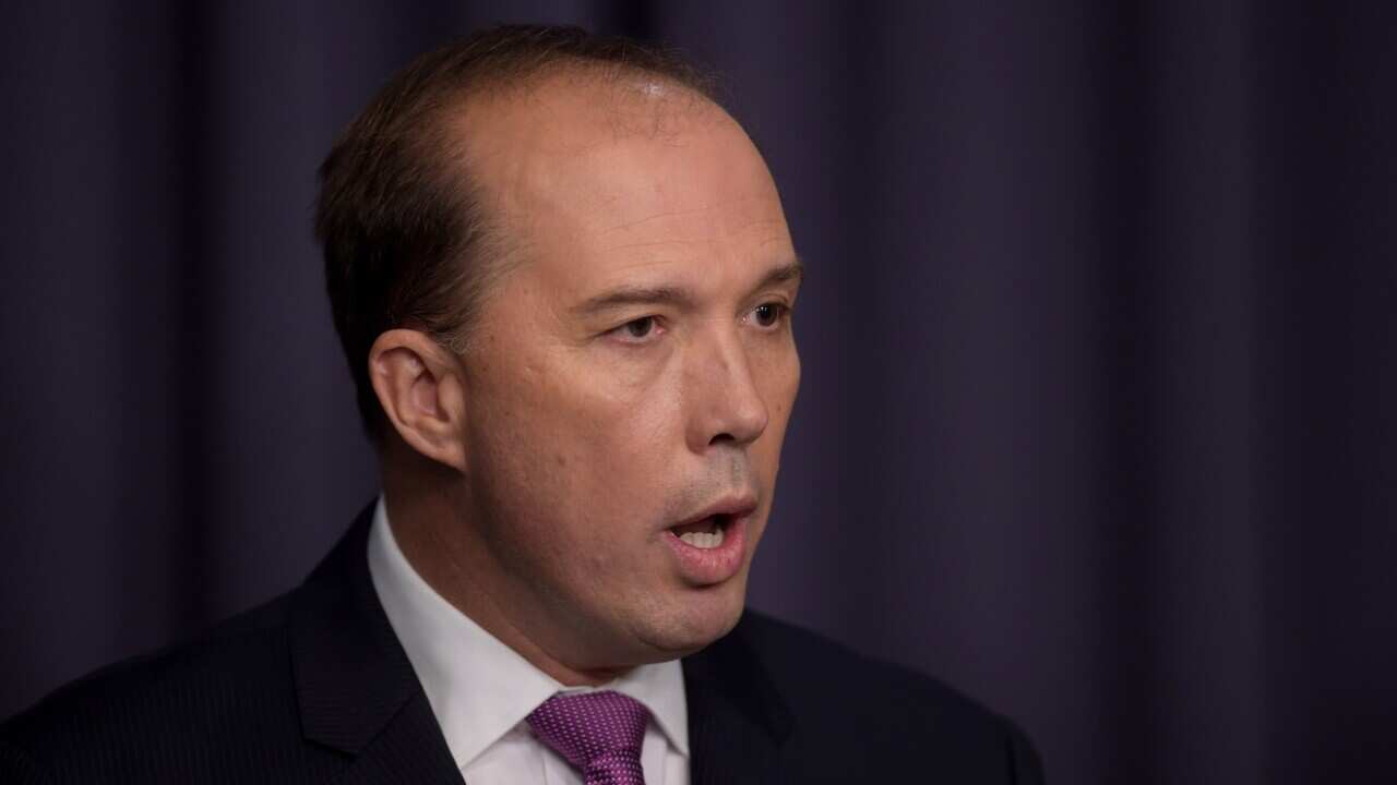 Australian Immigration Minister Peter Dutton