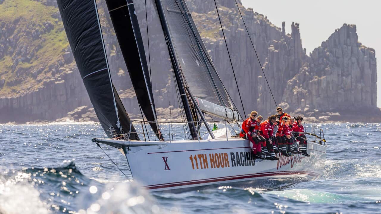 Supermaxi Wild Oats XI is hoping to take out line honours again in the Sydney ot Hobart yacht race.
