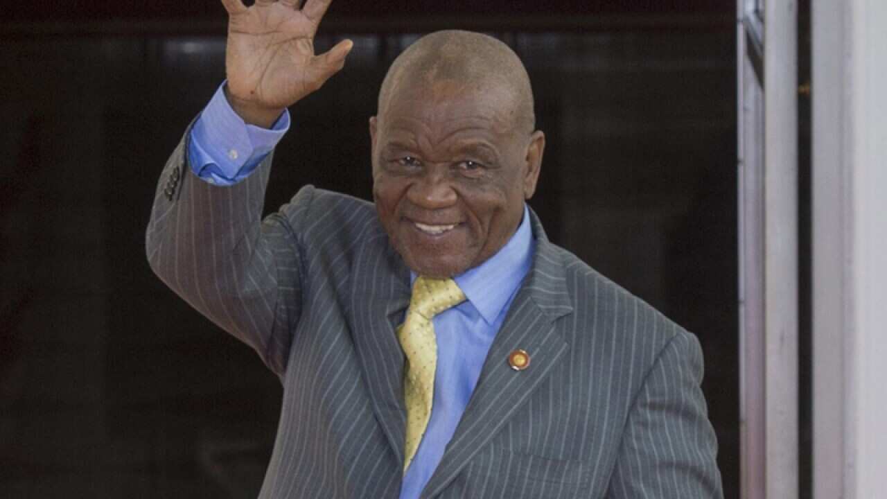 Lesotho leader Tom Thabane