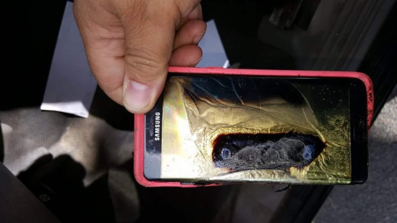 There are different reports on Samsung mobile phone explosions