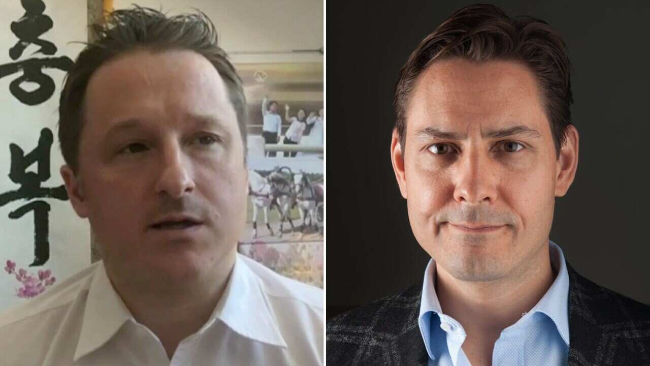 Canadians Michael Spavor and Michael Kovrig.