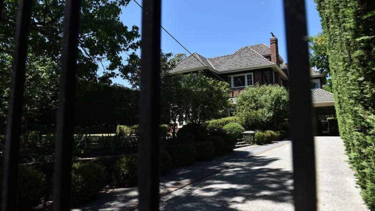 A house in Melbourne's Hawthorn East that was bought by a Chinese investor at auction last year for $5.2 million, is seen pictured Wednesday, 18 Nov 2015.