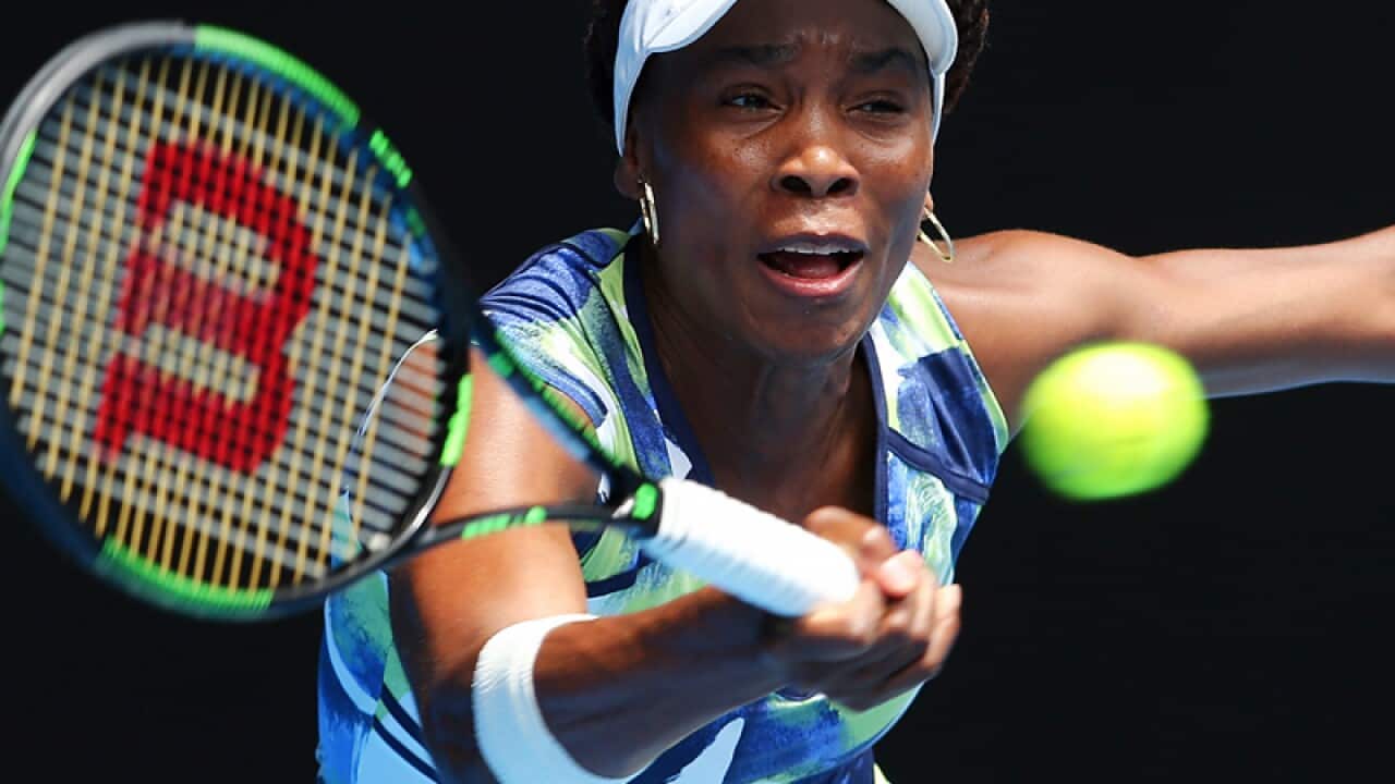 Venus Williams of the United States