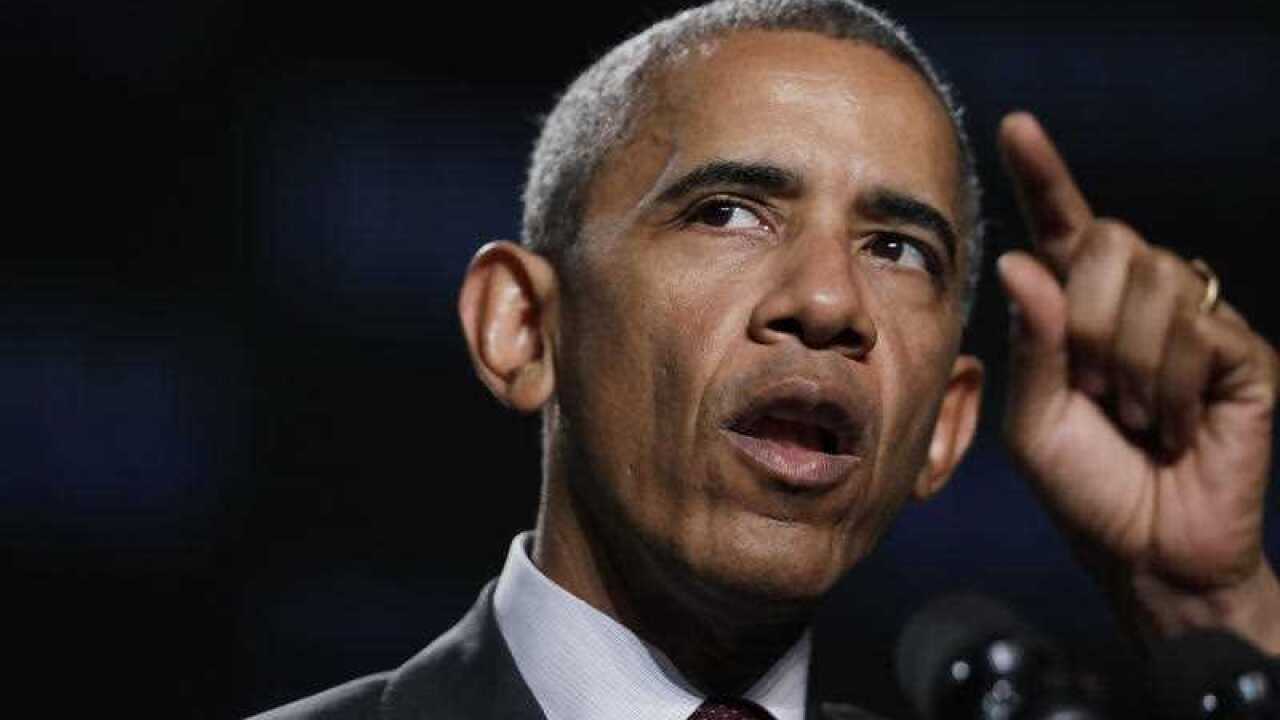 US president Barack Obama