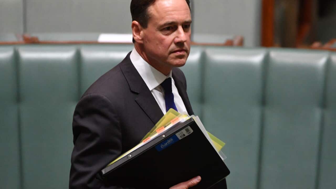 Health Minister Greg Hunt