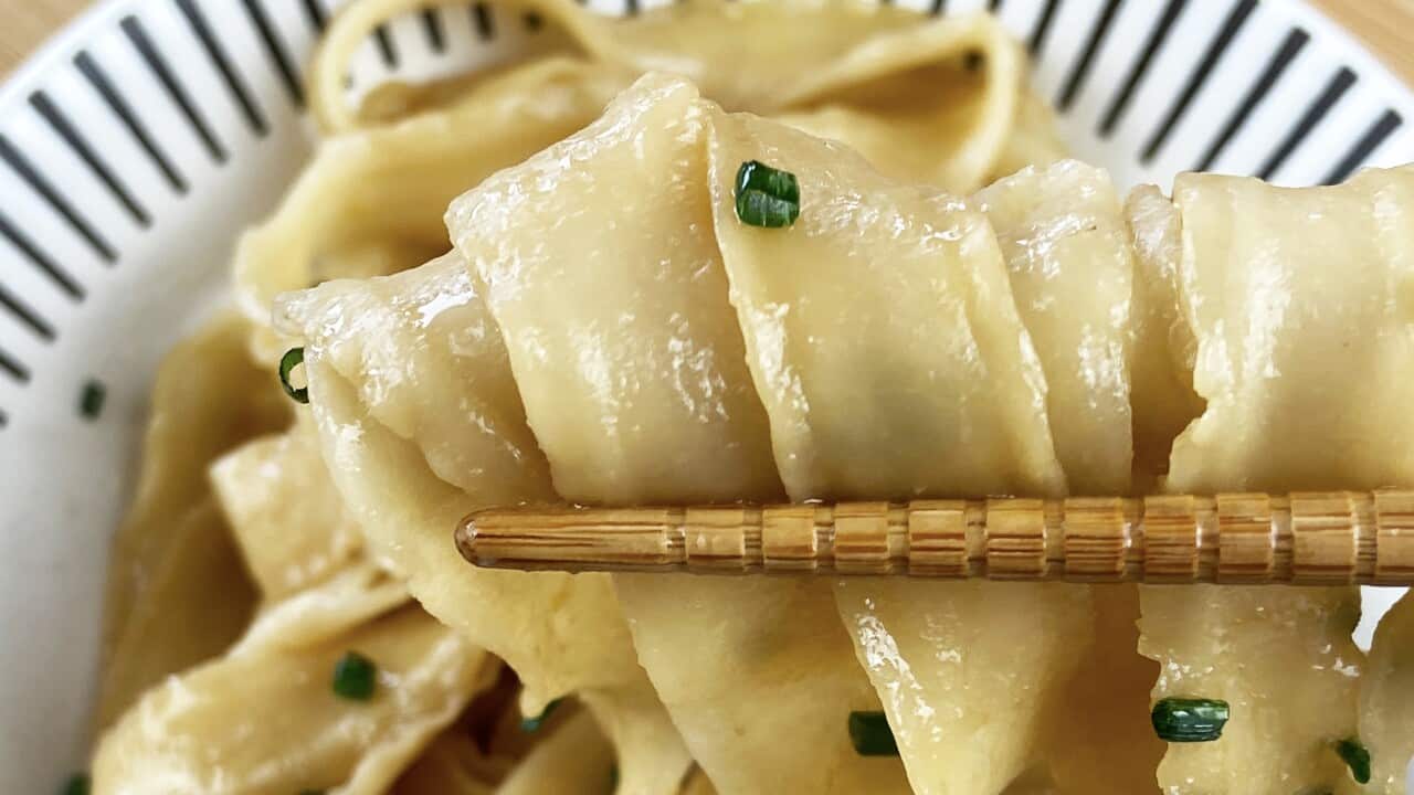 Soy butter noodles
