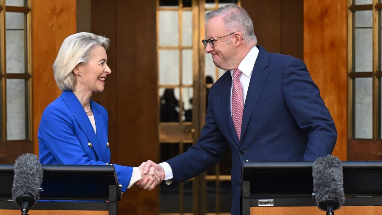 URSULA VON DER LEYEN AUSTRALIA VISIT